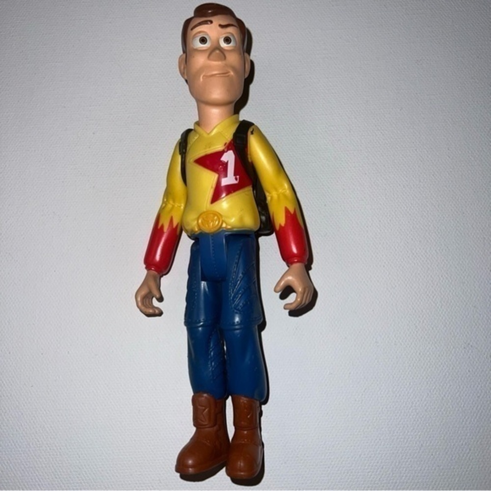 2011 Disney Pixar Toy Story RC's Race Deluxe 7" Collection Woody Figure (G)